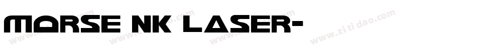 Morse NK Laser字体转换